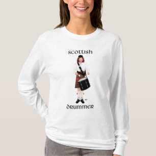 Scottish Lassie - Tenor Drum Tee Shirt