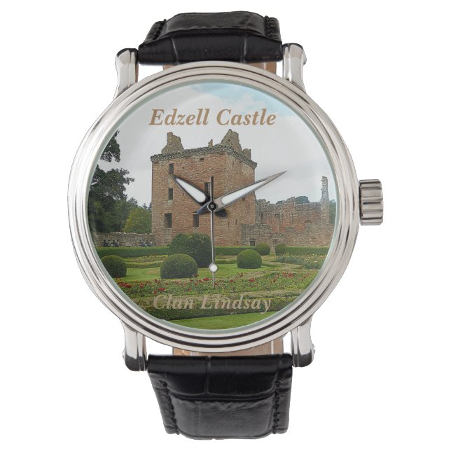 Scottish Lindsays Edzell Castle Photo Armbandsur (Framsida)