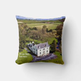 Scottish MacAlister Klans Kennox House Aerial Kudde