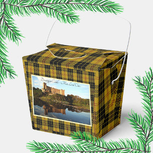 Scottish MacLeod Klan Dunvegan Castle Favor Box Presentaskar