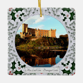 Scottish MacLeod Klans Dunvegan Castle Julafton Julgransprydnad Keramik