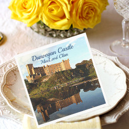 Scottish MacLeod Klans Dunvegan Castle Photo Pappersservett
