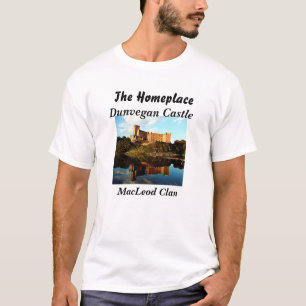 Scottish MacLeod Klans Dunvegan Castle T-Shirt