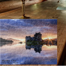 Scottish MacRae Klans Eilean Donan Castle Puzzle