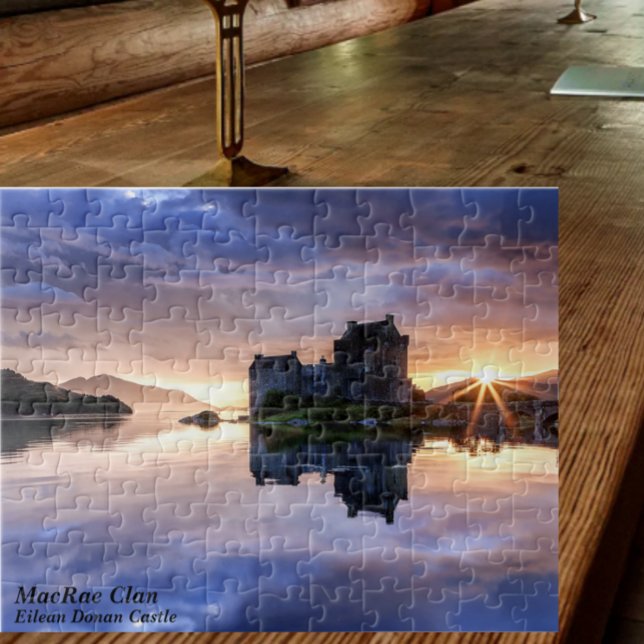 Scottish MacRae Klans Eilean Donan Castle Puzzle Pussel (Skapare uppladdad)