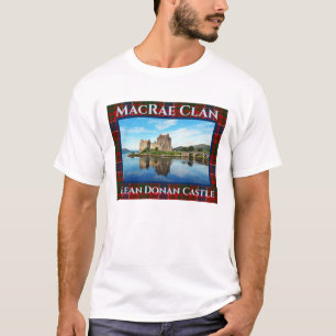 Scottish MacRae Klans Eilean Donan Castle T Shirt