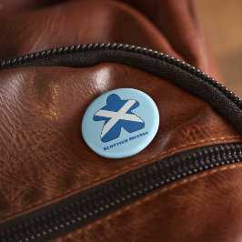 Scottish Meeple Button Knapp