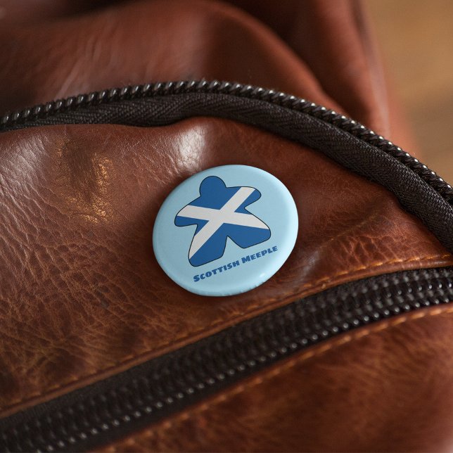 Scottish Meeple Button Knapp (Skapare uppladdad)