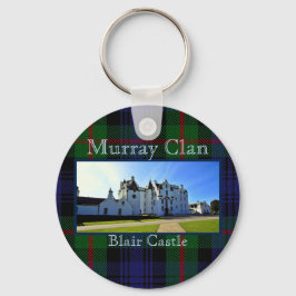 Scottish Murray Klan Tartan Blair Castle Nyckelring