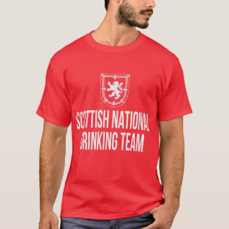 Scottish National Drinking Team National Pride Bee T Shirt