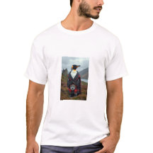 Scottish Penguin i ett kilt