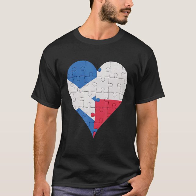 Scottish Poland Flagga Heart T Shirt (Framsida)