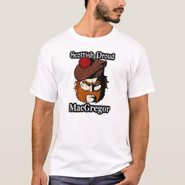Scottish Proud Klan MacGregor Tartan Tröja (Framsida)