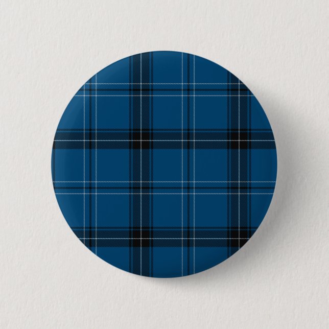 Scottish Ramsay Blue Tartan Knapp (Framsida)