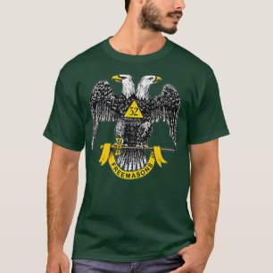 Scottish Rite Eagle 32nd Degree Freemason-gåvor T Shirt