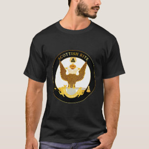 Scottish Rite Mason 33Rd Vingar Up 33 Masonic Vall T Shirt