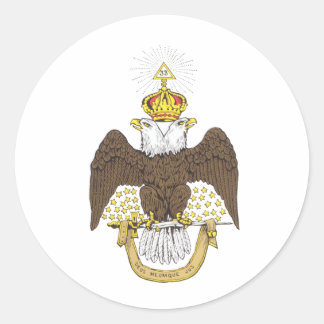 Scottish Rite Runt Klistermärke