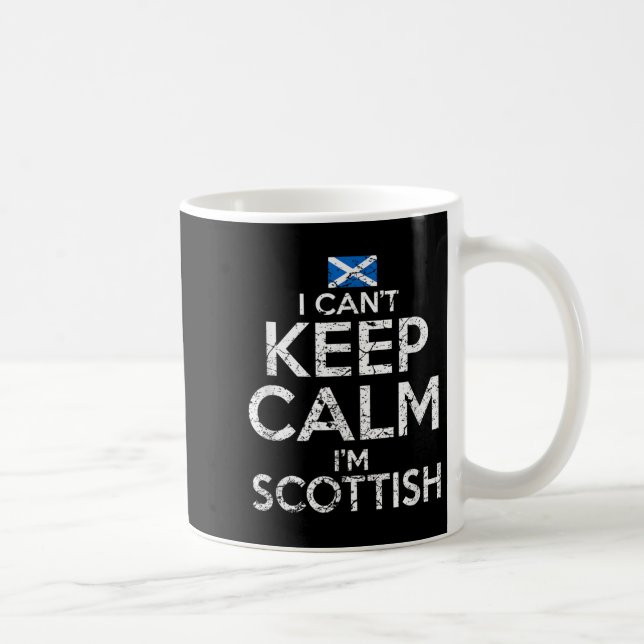 Scottish Roots Scotland Scots Can't Keep Calm Funn Kaffemugg (Höger)