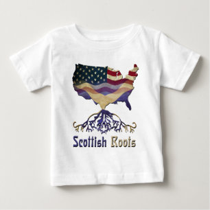 Scottish Roots USA flagga Heritage Tröja