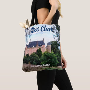 Scottish Ross Klan Balnagown Castle Tote Bag Tygkasse