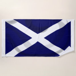 Scottish Saltire Beach Towel