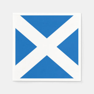 Scottish Saltire Party Pappersservett