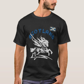 Scottish Scotland Flagga T Shirt