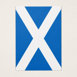 Scottish Scotland Flagga Visitkort