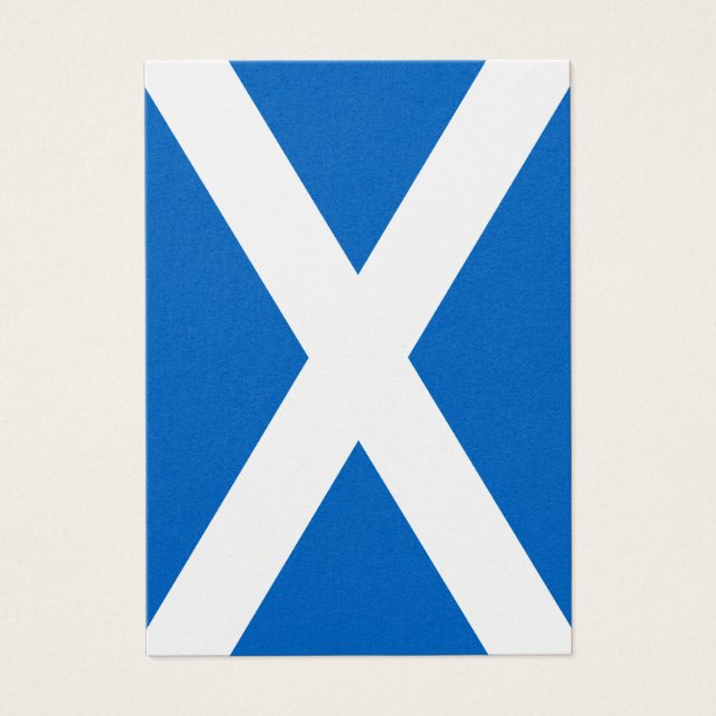 Scottish Scotland Flagga Visitkort (Framsidan)