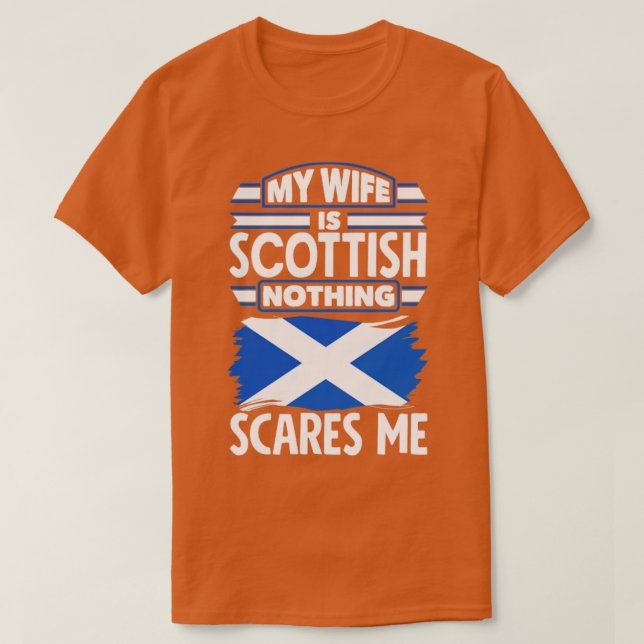 Scottish Scottish Flagga Quote10 T Shirt (Design framsida)