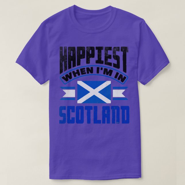 Scottish Scottish Flagga Quote5 T Shirt (Design framsida)
