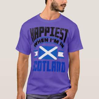 Scottish Scottish Flagga Quote5 T Shirt