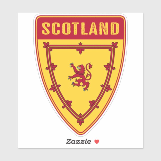 Scottish Shield Klistermärken (Ark)