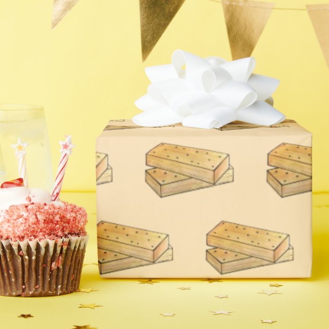 Scottish Shortbröd Tea Biscuits British Bakery Presentpapper (Födelsedagsfest)