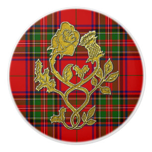 Scottish Stil Ro Thistle Play Knopp