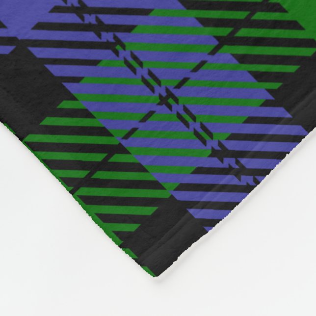 Scottish Tartan Fleecefilt (Hörn)