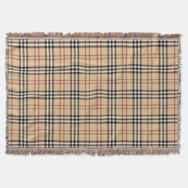 Scottish Tartan Mönster Filt