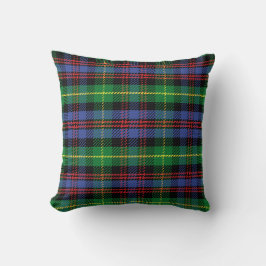 Scottish Tartan Mönster Grönt Blue Red Kudde