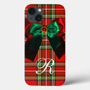 SCOTTISH TARTAN OCH RED GRÖNT BOWS CHRISTMAS PARTY