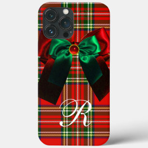 SCOTTISH TARTAN OCH RED GRÖNT BOWS CHRISTMAS PARTY