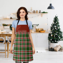 Scottish Tartan Pattern Christmas Colors