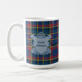 Scottish Tartan Plaid Clan Vintage Pattern Kaffemugg