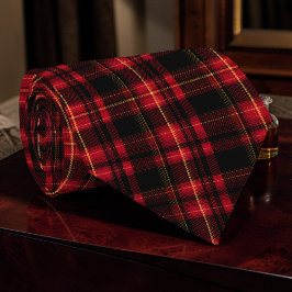 Scottish Tartan Plaid Custom Necktie Slips
