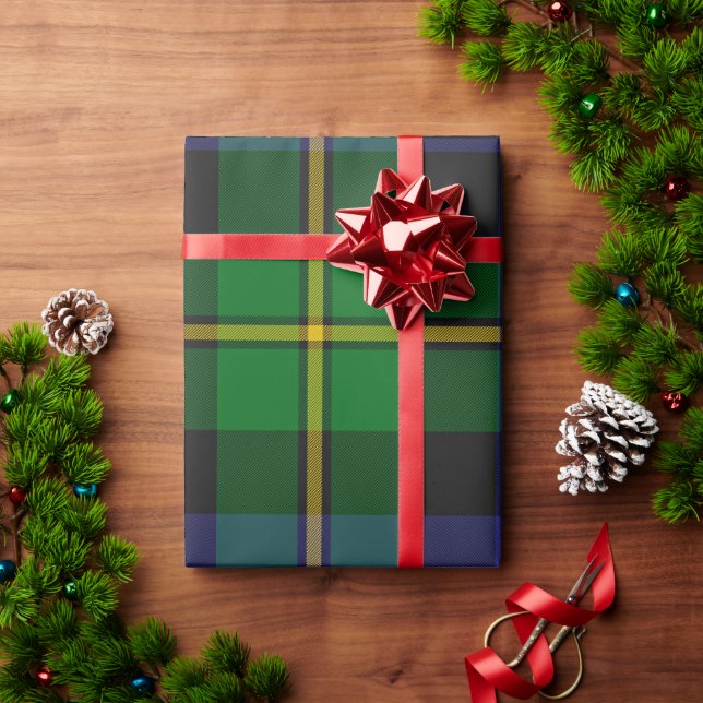 Scottish Tartan Play Presentpapper (Julgåva)