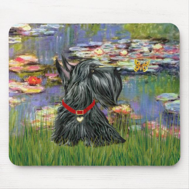 Scottish Terrier 12 - Lilies 2 Musmatta (Framsidan)