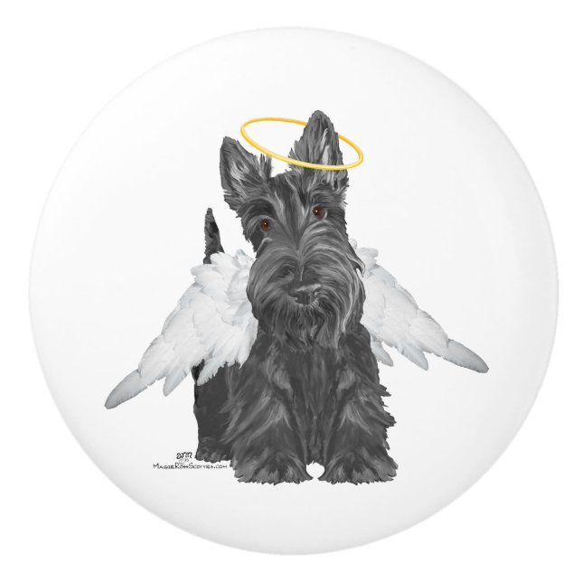 Scottish Terrier Angel Knopp (Framsidan)