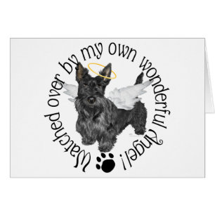 Scottish Terrier Änglar Hälsningskort
