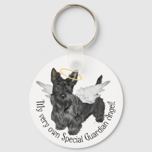 Scottish Terrier Änglar Nyckelring