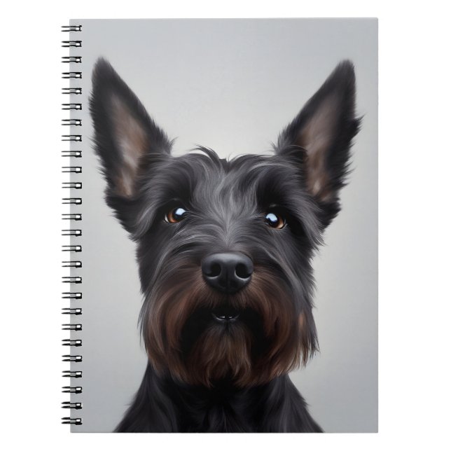 Scottish Terrier Anteckningsbok (Framsidan)