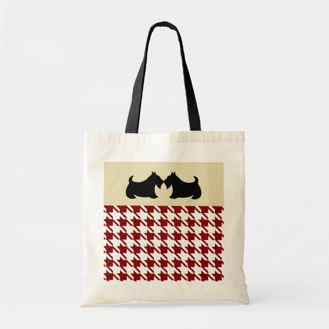 Scottish Terrier Bag Tygkasse (Framsidan)